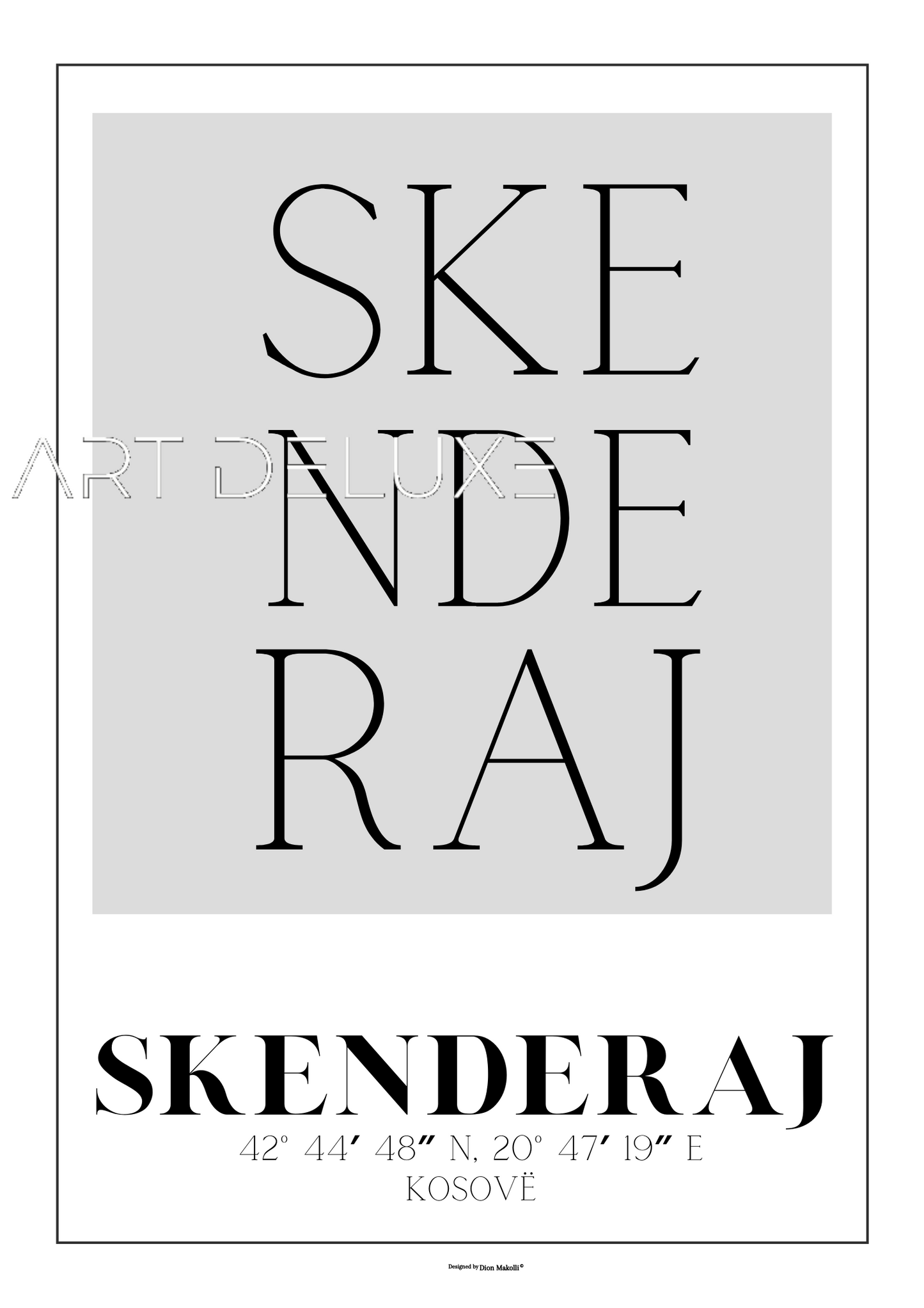 Skenderaj - Poster
