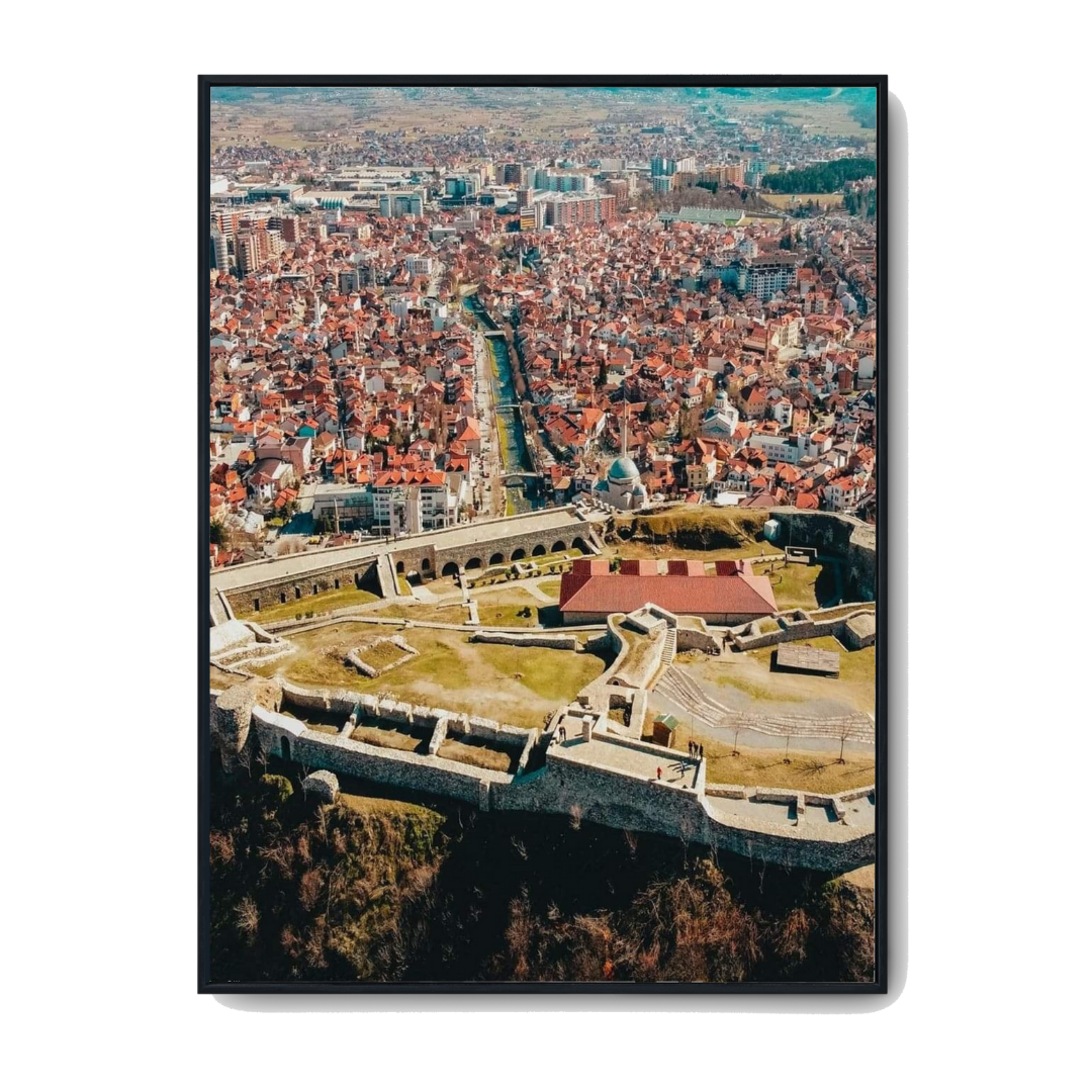 Slottet över Prizren