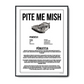 Pite Me Mish - Albanskt Recept Poster