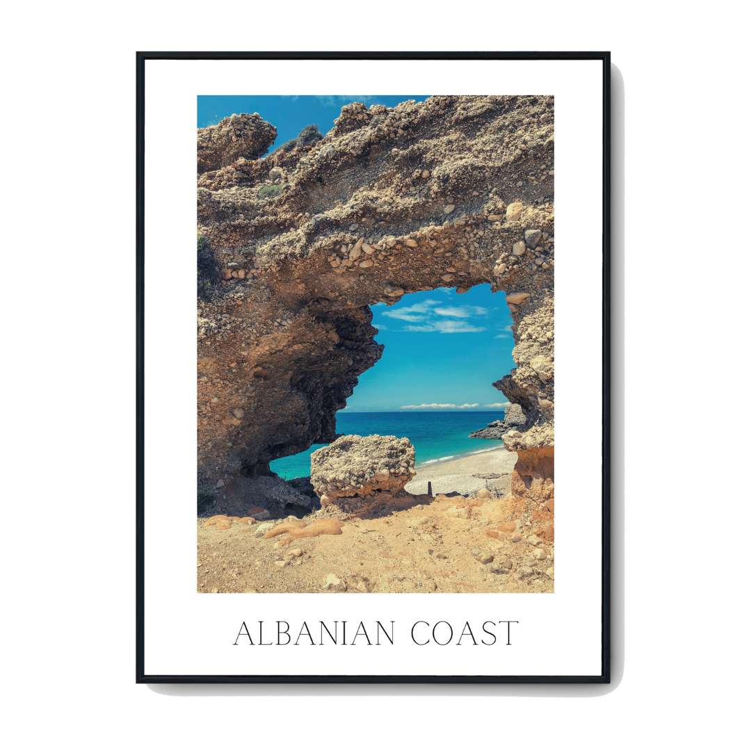 Albanian Coast Poster