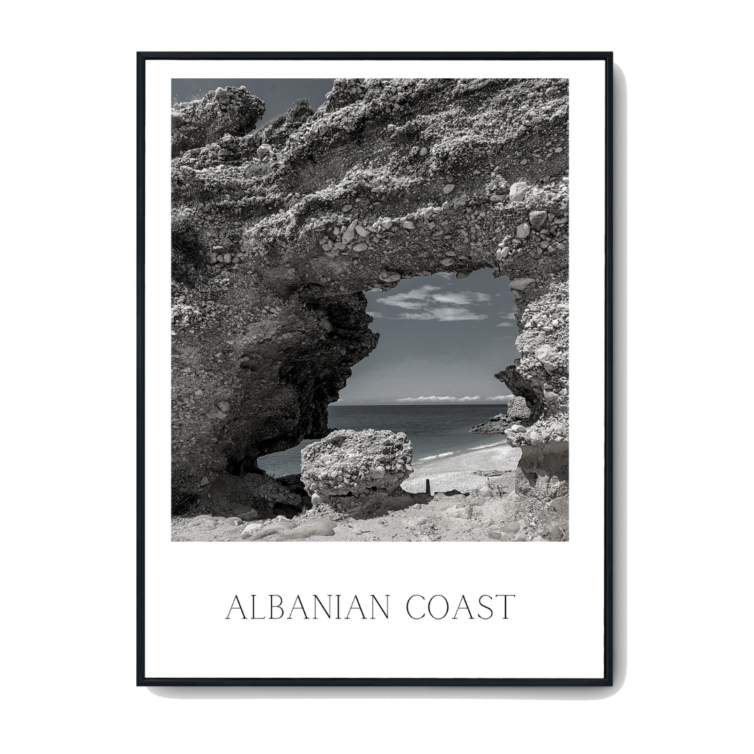 Albanien coast - poster