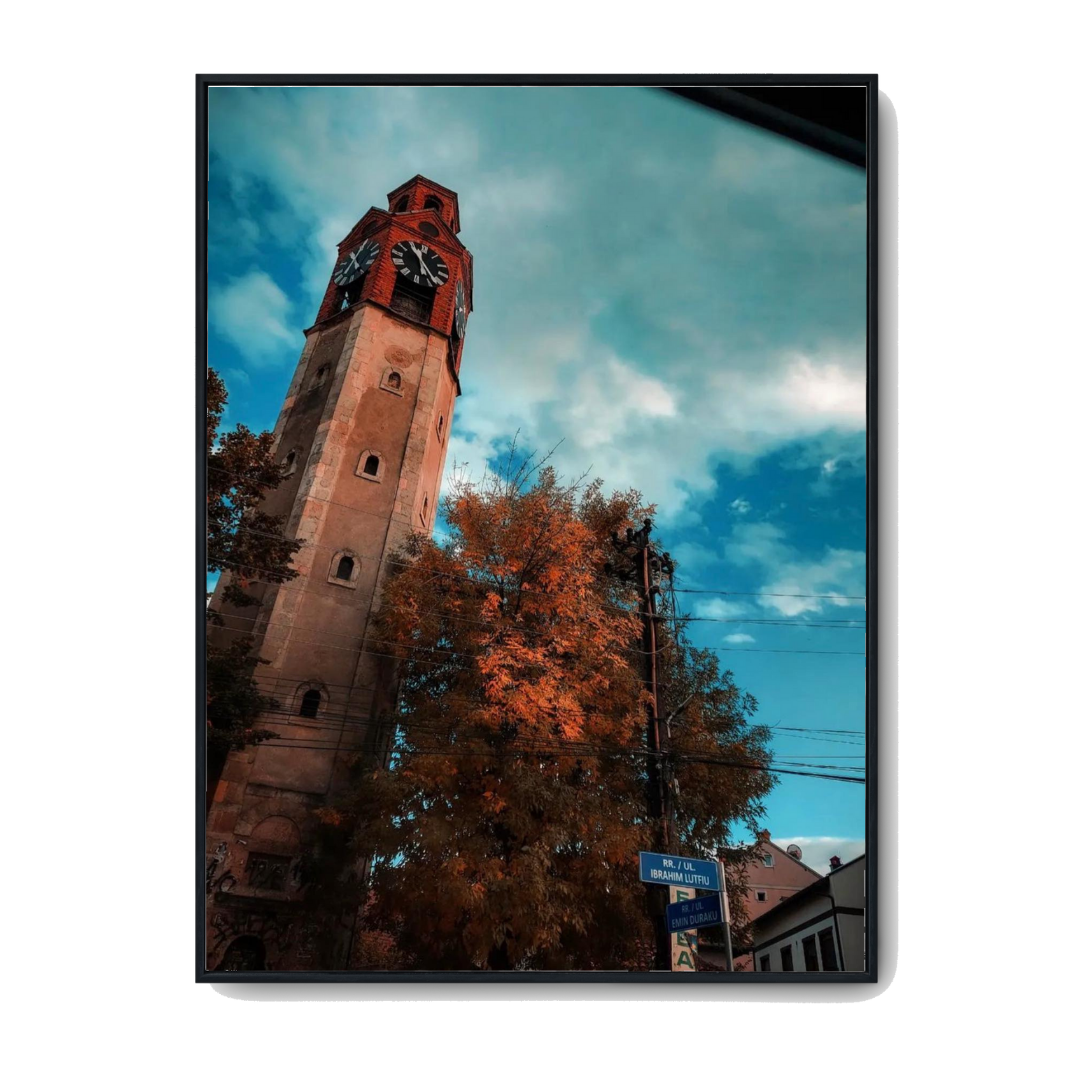 Klocktornet i Prishtina Poster