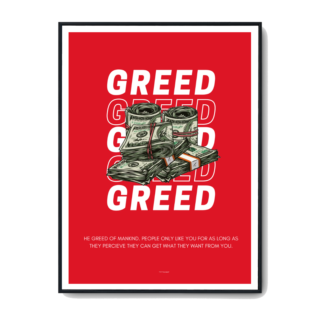 Greed - Poster