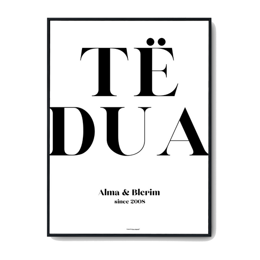 Të Dua - Poster
