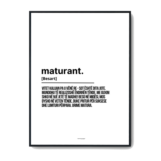 Maturant - Poster